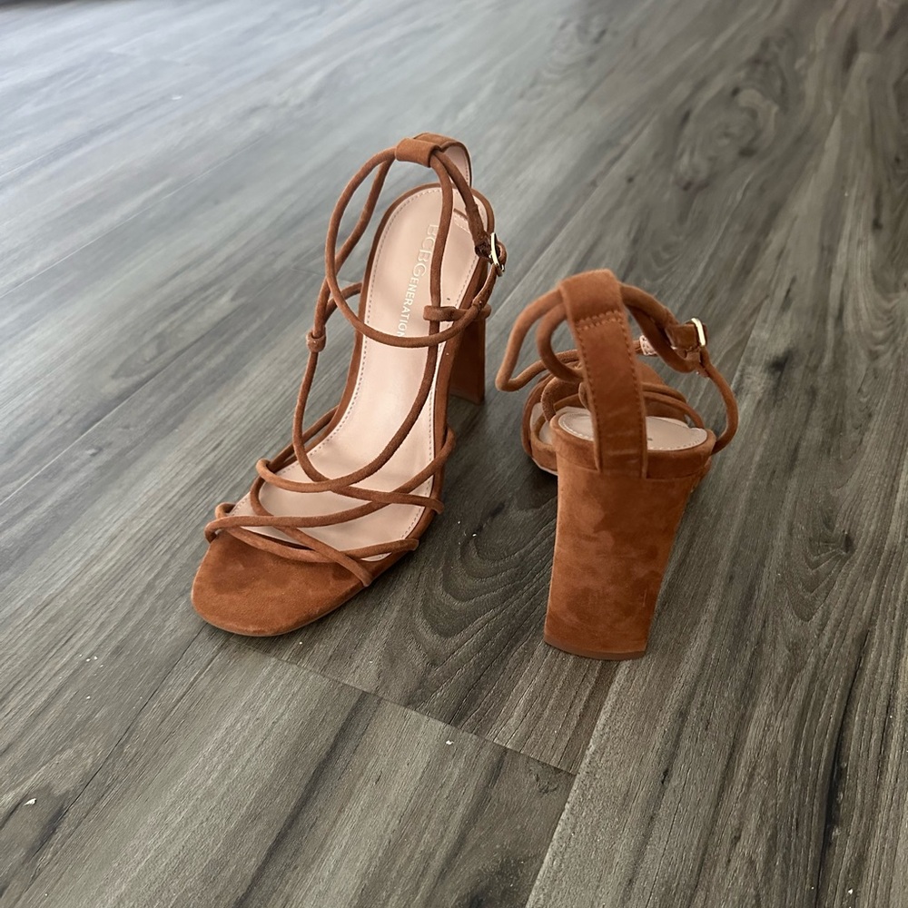 BCBGeneration strappy heeled sandal